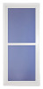 Easy Vent Selection Storm Door, Full-View Glass, White, 36 x 81-In.