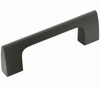Riva Cabinet Pull, Matte Black, 3 In.