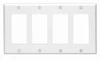 WHT 4-GFI WALL PLATE