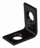 Corner Brace, Black, 3/4 x 1/2 In.