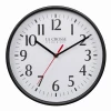 10" Basics Analog Wall Clock, Black