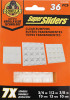 Super Sliders 36 piece Clear Round Bumpers Assortment