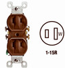 BRN DUPLEX OUTLET