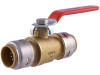 Push-Fit Ball Valve, Lead-Free, 1 x 1 In.