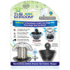 Drain Protector & Hair Catcher, Stainless Steel, Stopper Plug Included