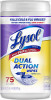 Dual-Action Wipes, 75-Ct.