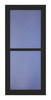 Easy Vent Selection Storm Door, Full-View Glass, Black, 36 x 81-In.