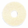 Polishing Floor Pad, 4100, White, 17 In. (5 pieces)