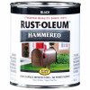 Qt. Black Hammered Rust Preventative Brush Paint