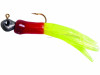 Mini Tube Jig, Red/Chartreuse