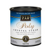 Interior Polyurethane, Crystal Clear Satin, Water-Based, Qt.