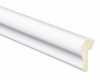 Interior Crown Moulding, Crystal White Polystyrene, 1-1/8-In. x 8-Ft. (15 pieces)