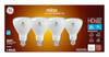 Relax HD LED Light Bulbs, Soft White, 9 Watt, 4-Pk.