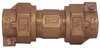 1 In. x 3/4 In. No Lead Bronze Water Service Pack Joint CTS x Pack Joint CTS Coupling