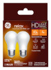 LED Ceiling Fan Light Bulbs, A15, Soft White, 320 Lumens, 4 Watt, 2-Pk.