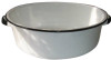 Granite Ware Dish Pan, White Ceramic-On-Steel, 15-Qts. (4 pieces)