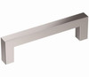 Monument Cabinet Pull, Polished Chrome, 3-3/4 In.