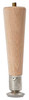 Round Taper Table Leg, 6 In.