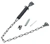 Screen & Storm Door Chain & Spring, Black