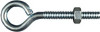 Eye Bolt, Zinc, 1/4 x 3 In.