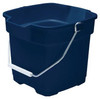 Plastic Bucket, Royal Blue, 12 Qt.