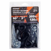 Ratchet Tie Down, 10 Ft., 2-Pk.
