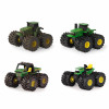 John Deere Monster Tread Vehicle Display, Assorted Styles (8 pieces)