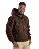 LG BRN Hooded Jacket