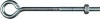 Eye Bolt, Zinc, 1/4 x 5 In.