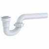 Insta-Plumb Push-Fit Bathroom Sink P-Trap, White, 1-1/4 In.