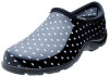 Garden Shoe, Black & White Polka Dot, Women's Size 6