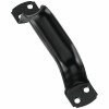 Door Pull, Extra Heavy, Black, 6-3/4 In.