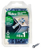 Drill Point Screws, Self-Tapping, Hex Washer Head, #8 x 1 In., 170-Pk.