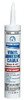 Vinyl Adhesive Caulk, White, 10-oz.
