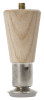 Round Taper Table Leg, 4 In.