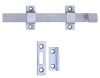 26D Strap Bolt, Satin Chrome, 8-In.