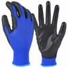 Polyurethane-Coated Work Glove, Blue, Men's L