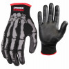 Foam Nitrile Gloves, Men's L