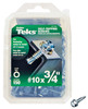 Drill Point Screws, Self-Tapping, Hex Washer Head, #10 x 3/4 In., 150-Pk.