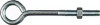 Eye Bolt, Zinc, 5/16 x 5 In.