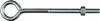 Eye Bolt, Zinc, 5/16 x 6 In.