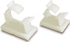 Adhesive-Mounted Releasable Cord Clamp, 1/2 In., 4-Pk.