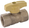 SL Series Gas Ball Valve, Brass, 3/4 In. FPT