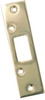 Brass-Plated Steel Security Strike, 1-5/8 x 11 In.