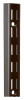 Shelf Standard, Dual Track, Black Steel, 63-In. (10 pieces)