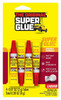 Super Glue Original Formula, Clear, 2 Gram Tubes, 4-Pk.