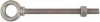 Forged Eye Bolt, Galvanized, 1/2 x 6 In.