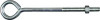 Eye Bolt, Zinc, 3/8 x 8 In.