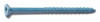 Masonry Screw, 3/16 x 3-1/4 In. Star Flat Head, 100-Pk.