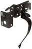 Black Satin Thumb Gate Latch